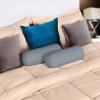 imageUtopia Bedding Bolster Pillows Insert Pack of 2 White  6 x 16 Inches Bed and Couch Pillows  Indoor Decorative PillowsGrey