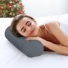 imageUtopia Bedding Bolster Pillows Insert Pack of 2 White  6 x 16 Inches Bed and Couch Pillows  Indoor Decorative PillowsGrey