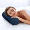 imageUtopia Bedding Bolster Pillows Insert Pack of 2 White  6 x 16 Inches Bed and Couch Pillows  Indoor Decorative PillowsNavy