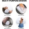 imageUtopia Bedding Bolster Pillows Insert Pack of 2 White  6 x 16 Inches Bed and Couch Pillows  Indoor Decorative PillowsWhite