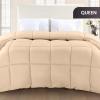 imageUtopia Bedding Comforter Duvet Insert Quilted Comforter with Corner Tabs Box Stitched Down Alternative Comforters Queen Size WhiteBeige