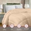imageUtopia Bedding Comforter Duvet Insert Quilted Comforter with Corner Tabs Box Stitched Down Alternative Comforters Queen Size WhiteBeige