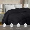 imageUtopia Bedding Comforter Duvet Insert Quilted Comforter with Corner Tabs Box Stitched Down Alternative Comforters Queen Size WhiteBlack