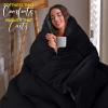 imageUtopia Bedding Comforter Duvet Insert Quilted Comforter with Corner Tabs Box Stitched Down Alternative Comforters Queen Size WhiteBlackGrey