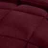 imageUtopia Bedding Comforter Duvet Insert Quilted Comforter with Corner Tabs Box Stitched Down Alternative Comforters Queen Size WhiteBurgundy