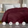 imageUtopia Bedding Comforter Duvet Insert Quilted Comforter with Corner Tabs Box Stitched Down Alternative Comforters Queen Size WhiteBurgundy