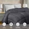 imageUtopia Bedding Comforter Duvet Insert Quilted Comforter with Corner Tabs Box Stitched Down Alternative Comforters Queen Size WhiteGrey