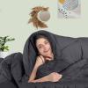 imageUtopia Bedding Comforter Duvet Insert Quilted Comforter with Corner Tabs Box Stitched Down Alternative Comforters Queen Size WhiteGrey