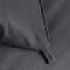 imageUtopia Bedding Comforter Duvet Insert Quilted Comforter with Corner Tabs Box Stitched Down Alternative Comforters Queen Size WhiteGrey