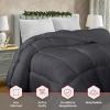imageUtopia Bedding Comforter Duvet Insert Quilted Comforter with Corner Tabs Box Stitched Down Alternative Comforters Queen Size WhiteGrey