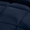 imageUtopia Bedding Comforter Duvet Insert Quilted Comforter with Corner Tabs Box Stitched Down Alternative Comforters Queen Size WhiteNavy Blue