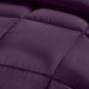 imageUtopia Bedding Comforter Duvet Insert Quilted Comforter with Corner Tabs Box Stitched Down Alternative Comforters Queen Size WhitePlum
