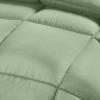 imageUtopia Bedding Comforter Duvet Insert Quilted Comforter with Corner Tabs Box Stitched Down Alternative Comforters Queen Size WhiteSage Green