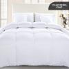 imageUtopia Bedding Comforter Duvet Insert Quilted Comforter with Corner Tabs Box Stitched Down Alternative Comforters Queen Size WhiteWhite