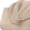 imageUtopia Bedding Queen Fitted Sheet  Bottom Sheet  Deep Pocket  Soft Microfiber  Shrinkage and Fade Resistant  Easy Care 1 Fitted Sheet Only GreyBeige