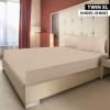 imageUtopia Bedding Queen Fitted Sheet  Bottom Sheet  Deep Pocket  Soft Microfiber  Shrinkage and Fade Resistant  Easy Care 1 Fitted Sheet Only GreyBeige