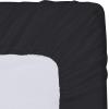 imageUtopia Bedding Queen Fitted Sheet  Bottom Sheet  Deep Pocket  Soft Microfiber  Shrinkage and Fade Resistant  Easy Care 1 Fitted Sheet Only GreyBlack