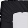 imageUtopia Bedding Queen Fitted Sheet  Bottom Sheet  Deep Pocket  Soft Microfiber  Shrinkage and Fade Resistant  Easy Care 1 Fitted Sheet Only GreyBlack