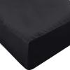 imageUtopia Bedding Queen Fitted Sheet  Bottom Sheet  Deep Pocket  Soft Microfiber  Shrinkage and Fade Resistant  Easy Care 1 Fitted Sheet Only GreyBlack