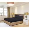 imageUtopia Bedding Queen Fitted Sheet  Bottom Sheet  Deep Pocket  Soft Microfiber  Shrinkage and Fade Resistant  Easy Care 1 Fitted Sheet Only GreyBlack