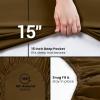 imageUtopia Bedding Queen Fitted Sheet  Bottom Sheet  Deep Pocket  Soft Microfiber  Shrinkage and Fade Resistant  Easy Care 1 Fitted Sheet Only GreyBrown