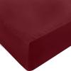 imageUtopia Bedding Queen Fitted Sheet  Bottom Sheet  Deep Pocket  Soft Microfiber  Shrinkage and Fade Resistant  Easy Care 1 Fitted Sheet Only GreyBurgundy