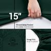 imageUtopia Bedding Queen Fitted Sheet  Bottom Sheet  Deep Pocket  Soft Microfiber  Shrinkage and Fade Resistant  Easy Care 1 Fitted Sheet Only GreyEmerald