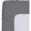 imageUtopia Bedding Queen Fitted Sheet  Bottom Sheet  Deep Pocket  Soft Microfiber  Shrinkage and Fade Resistant  Easy Care 1 Fitted Sheet Only GreyGrey