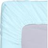 imageUtopia Bedding Queen Fitted Sheet  Bottom Sheet  Deep Pocket  Soft Microfiber  Shrinkage and Fade Resistant  Easy Care 1 Fitted Sheet Only GreyIce Blue