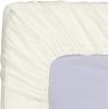 imageUtopia Bedding Queen Fitted Sheet  Bottom Sheet  Deep Pocket  Soft Microfiber  Shrinkage and Fade Resistant  Easy Care 1 Fitted Sheet Only GreyIvory