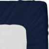imageUtopia Bedding Queen Fitted Sheet  Bottom Sheet  Deep Pocket  Soft Microfiber  Shrinkage and Fade Resistant  Easy Care 1 Fitted Sheet Only GreyNavy