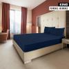 imageUtopia Bedding Queen Fitted Sheet  Bottom Sheet  Deep Pocket  Soft Microfiber  Shrinkage and Fade Resistant  Easy Care 1 Fitted Sheet Only GreyNavy
