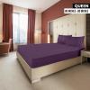 imageUtopia Bedding Queen Fitted Sheet  Bottom Sheet  Deep Pocket  Soft Microfiber  Shrinkage and Fade Resistant  Easy Care 1 Fitted Sheet Only GreyPurple