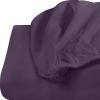 imageUtopia Bedding Queen Fitted Sheet  Bottom Sheet  Deep Pocket  Soft Microfiber  Shrinkage and Fade Resistant  Easy Care 1 Fitted Sheet Only GreyPurple
