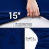 imageUtopia Bedding Queen Fitted Sheet  Bottom Sheet  Deep Pocket  Soft Microfiber  Shrinkage and Fade Resistant  Easy Care 1 Fitted Sheet Only GreyRoyal Blue