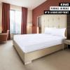 imageUtopia Bedding Queen Fitted Sheet  Bottom Sheet  Deep Pocket  Soft Microfiber  Shrinkage and Fade Resistant  Easy Care 1 Fitted Sheet Only GreyWhite