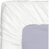imageUtopia Bedding Queen Fitted Sheet  Bottom Sheet  Deep Pocket  Soft Microfiber  Shrinkage and Fade Resistant  Easy Care 1 Fitted Sheet Only GreyWhite