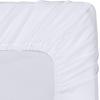 imageUtopia Bedding Queen Fitted Sheet  Bottom Sheet  Deep Pocket  Soft Microfiber  Shrinkage and Fade Resistant  Easy Care 1 Fitted Sheet Only GreyWhite