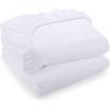 imageUtopia Bedding Queen Fitted Sheet  Bottom Sheet  Deep Pocket  Soft Microfiber  Shrinkage and Fade Resistant  Easy Care 1 Fitted Sheet Only GreyWhite