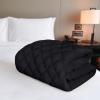 imageUtopia Bedding Quilted Fitted Mattress Pad Queen Size Elastic Fitted Mattress Topper Protector and Cover Stretches up to 16 Inches Deep Machine Washable WhiteBlack