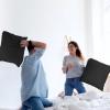 imageUtopia Bedding Throw Pillows Insert Pack of 2 White  18 x 18 Inches Bed and Couch Pillows  Indoor Decorative PillowBlack
