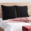 imageUtopia Bedding Throw Pillows Insert Pack of 2 White  18 x 18 Inches Bed and Couch Pillows  Indoor Decorative PillowBlack