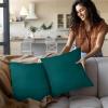 imageUtopia Bedding Throw Pillows Insert Pack of 2 White  18 x 18 Inches Bed and Couch Pillows  Indoor Decorative PillowDark Teal