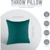 imageUtopia Bedding Throw Pillows Insert Pack of 2 White  18 x 18 Inches Bed and Couch Pillows  Indoor Decorative PillowDark Teal