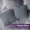 imageUtopia Bedding Throw Pillows Insert Pack of 2 White  18 x 18 Inches Bed and Couch Pillows  Indoor Decorative PillowGrey