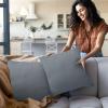 imageUtopia Bedding Throw Pillows Insert Pack of 2 White  18 x 18 Inches Bed and Couch Pillows  Indoor Decorative PillowGrey