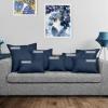 imageUtopia Bedding Throw Pillows Insert Pack of 2 White  18 x 18 Inches Bed and Couch Pillows  Indoor Decorative PillowNavy