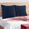 imageUtopia Bedding Throw Pillows Insert Pack of 2 White  18 x 18 Inches Bed and Couch Pillows  Indoor Decorative PillowNavy