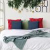imageUtopia Bedding Throw Pillows Insert Pack of 2 White  18 x 18 Inches Bed and Couch Pillows  Indoor Decorative PillowNavy