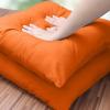 imageUtopia Bedding Throw Pillows Insert Pack of 2 White  18 x 18 Inches Bed and Couch Pillows  Indoor Decorative PillowOrange